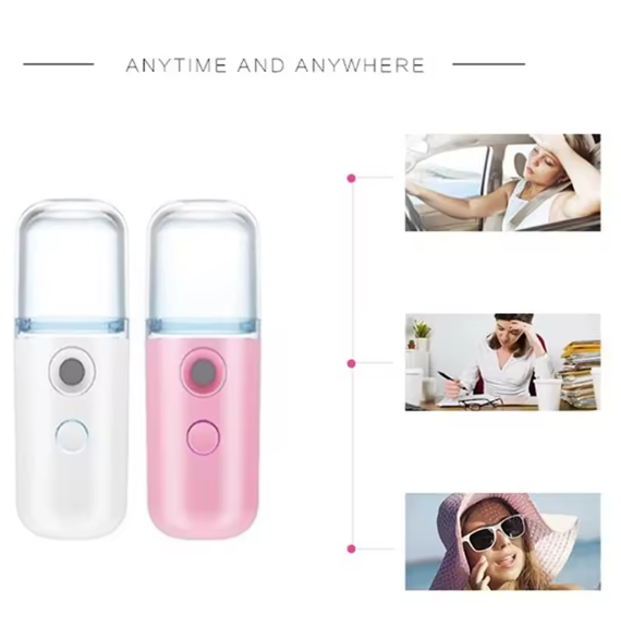 Vaporisateur Portable – Hydratation Instantanée et Pratique
