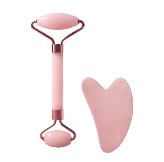 Roller en résine pour le visage, le cou et les yeux, massage facial, planche à gratter, outils de soins de la peau, beauté du muscle
