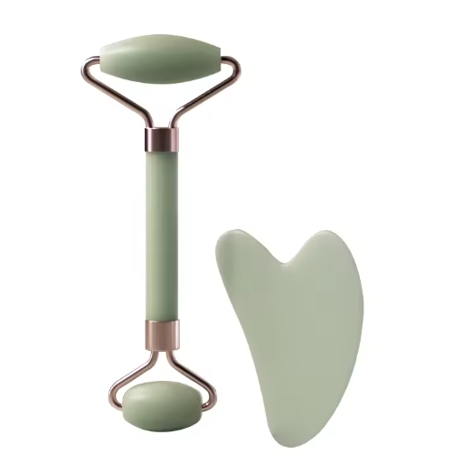 Roller en résine pour le visage, le cou et les yeux, massage facial, planche à gratter, outils de soins de la peau, beauté du muscle