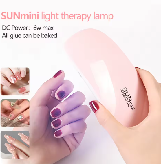 Lampe à ongles pliable 6w, Lampe à LED et UV. Gel, Vernis à ongles, Lampe, Outil de Manucure, Equipement Professionnel
