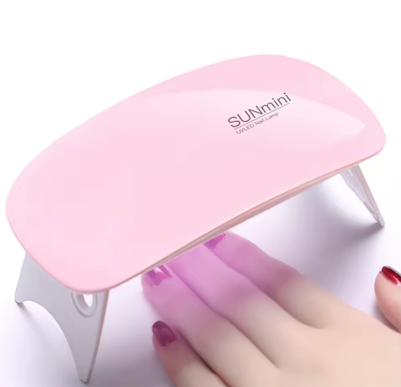 Lampe à ongles pliable 6w, Lampe à LED et UV. Gel, Vernis à ongles, Lampe, Outil de Manucure, Equipement Professionnel