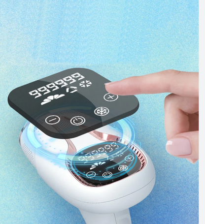 Épilateur Laser Indolore pour Hommes et Femmes, Flash 990000, Epilation IPL, Corps, Bikini, Visage permanent