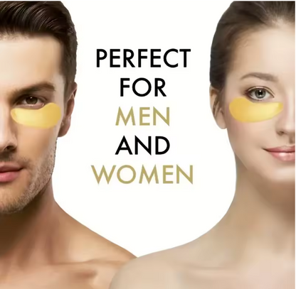 Patchs pour les yeux au collagène doré 24K, Anti cernes, Anti poches pour les yeux, Patchs Hydratants Anti-rides, Produits de soins pour la peau