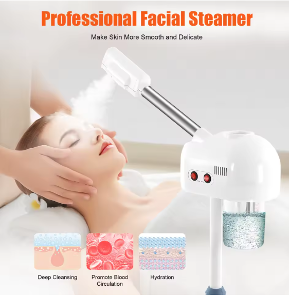 Diffuseur de Vapeur Facial – Hydratation et Purification Profonde de la Peau