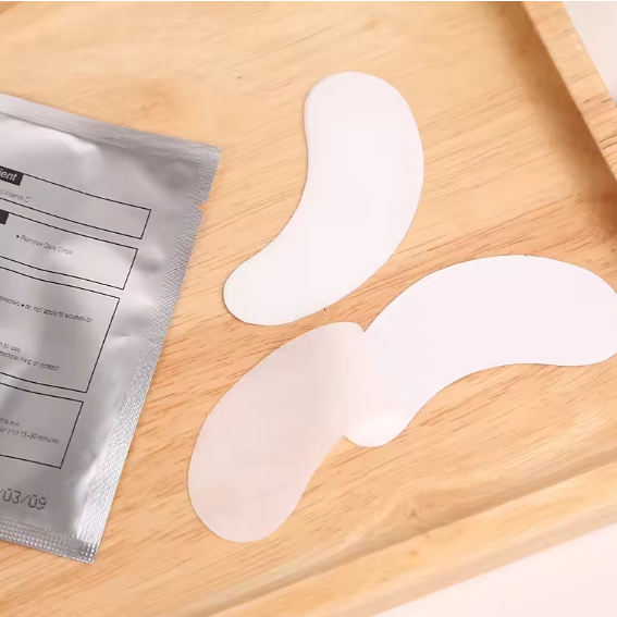 Patchs pour les yeux en Hydrogel, 50 paires, pour la construction d'extensions de cils, coussinets sous les yeux, autocollants pour cils greffés