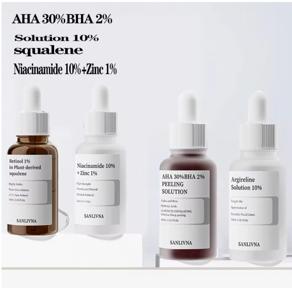 Sérum visage Niacinamide 10% + Zinc 1%. Sérum Hexapeptide Soin hydratant pour le visage