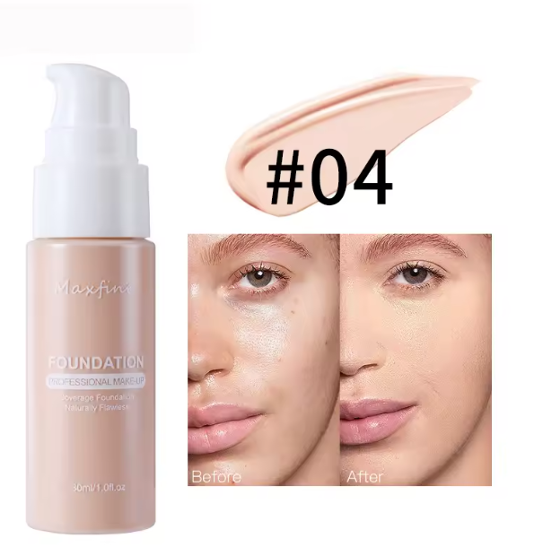 Fond de teint liquide résistant à la sueur, correcteur efficace, maquillage imperméable, cosmétiques professionnels