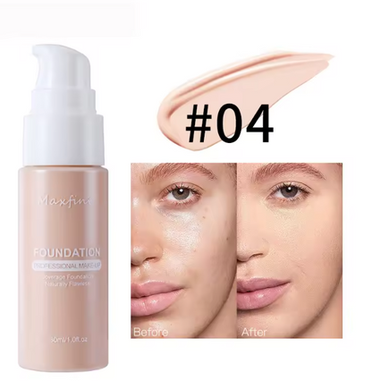 Fond de teint liquide résistant à la sueur, correcteur efficace, maquillage imperméable, cosmétiques professionnels