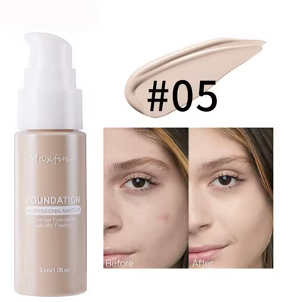 Fond de teint liquide résistant à la sueur, correcteur efficace, maquillage imperméable, cosmétiques professionnels