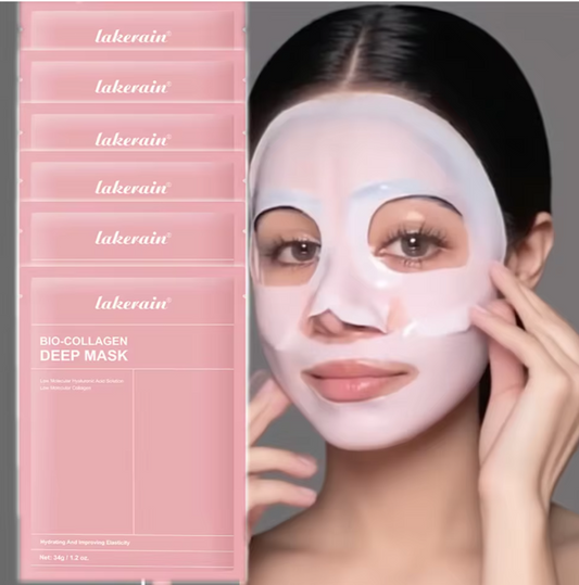 Masque facial coréen au Bio collagène, rétrécit les Pores, hydrate en profondeur, masque de nuit, kbeauty, rafraîchissant, éclaircissant, soins pour la peau. 1 pce