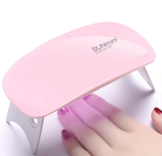 Lampe à ongles pliable 6w, Lampe à LED et UV. Gel, Vernis à ongles, Lampe, Outil de Manucure, Equipement Professionnel