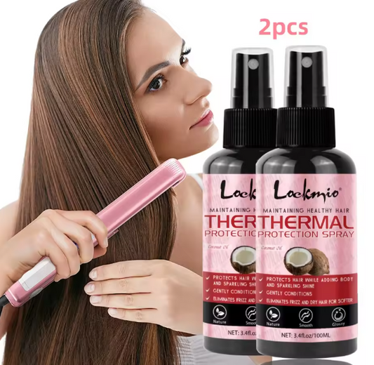 Sérum Thermo-Protecteur Brillance Pro (200 ml). Protège les Cheveux Endommagés, Après-shampooing Hydratant pour Femmes