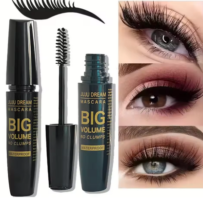 Mascara Curling 4D – Allongement, imperméable, résiste à la transpiration, longue durée, anti-tâches, unisexe, doux