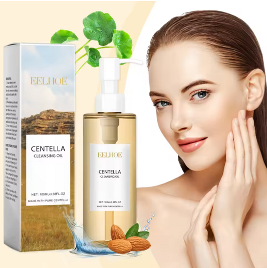 Centella Asiatica Huile nettoyante, corps et visage, hydratant, rétrécit les pores, soins pour la peau sensible