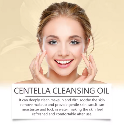 Centella Asiatica Huile nettoyante, corps et visage, hydratant, rétrécit les pores, soins pour la peau sensible