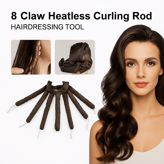 Bandeau Capillaire Curling - Créez des Boucles Naturelles Sans Chaleur